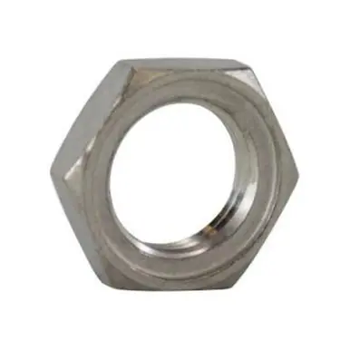 Midland Industries 63700 - Hex Locknut, 1/8" Nominal, Stainless Steel