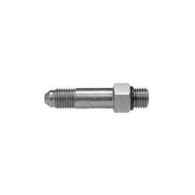 Midland Industries 6400L8 - Long Pipe Connector, 1/2" Male JIC x 1/2" Male ORB, Steel