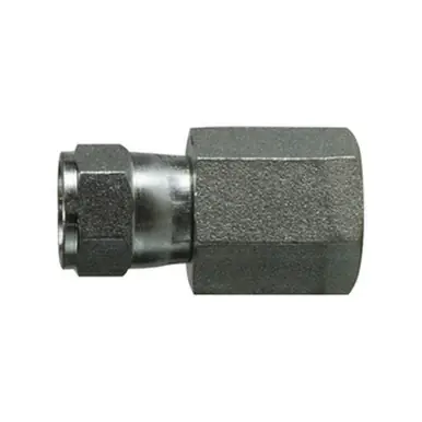 Midland Industries 650666 - Straight Adapter, 3/8" Swivel FJIC x 3/8" NPT(F), Steel