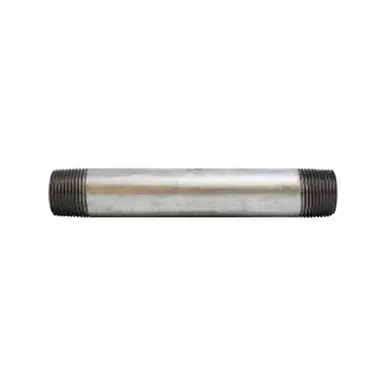 Midland Industries 56085 - Welded Pipe Nipple, 3/4" MPT x 3/4" MPT, 3-1/2" L, Steel, Galvanized, SCH