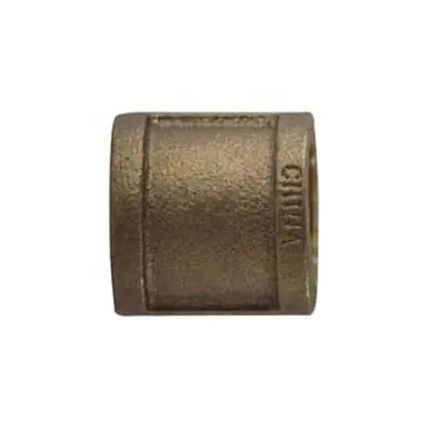 Midland Industries 38103-64 - Pipe Coupling, 4" FPT x 4" FPT, Bronze