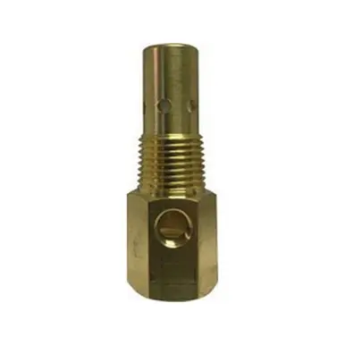 Midland Industries 87021 - Compressor Tank Check Valve, 1/2 x 1/2" Nominal, MPT x Compression, Brass