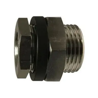 Midland Industries 28303SS - Adapter, 3/8" FIP x 3/8", Stainless Steel