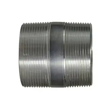 Midland Industries 76413 - Pipe Nipple, 3-1/2" MPT x 3-1/2" MPT, 12" L, Aluminum