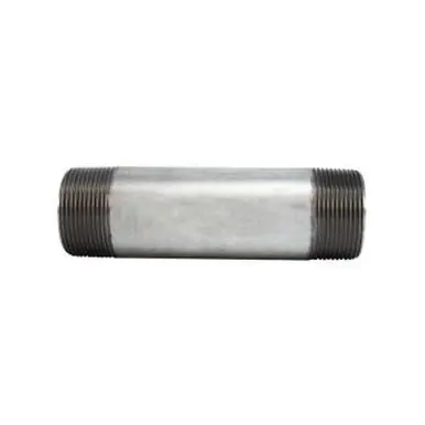 Midland Industries 56287 - Welded Pipe Nipple, 1-1/2" MPT x 1-1/2" MPT, 72" L, Steel, Galvanized,