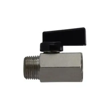 Midland Industries 46931 - Economy Mini Ball Valve, 1/4" Nominal, NPT(M) x NPT(F), 450 psi Pressure