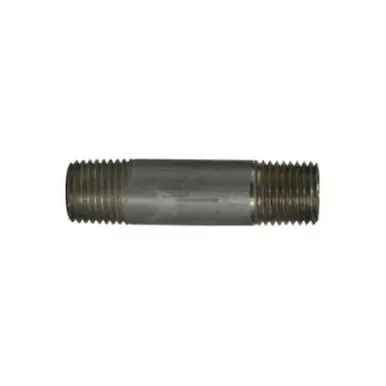 Midland Industries 76036 - Pipe Nipple, 1/4" MPT x 1/4" MPT, 12" L, Aluminum