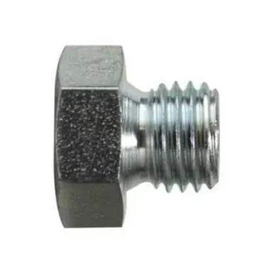 Midland Industries 8555P16 - Hex Head Plug, M16 MPT, Steel