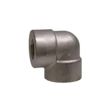 Midland Industries 105108 - 90° Elbow, 2" FPT x 2" FPT, Stainless Steel, 3000 lb
