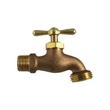 Midland Industries 942171 - Hose Bibb Valve, 3/4" Nominal, MIP x GHT Connection