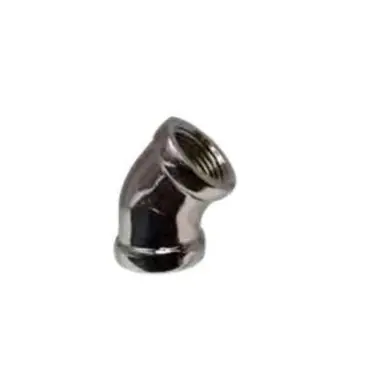 Midland Industries 81107-08 - 45° Elbow, 1/2" 1/2", Bronze, Chrome-Plated