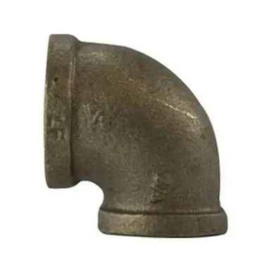 Midland Industries 44150LF - 90° Reducing Elbow, 3" FPT x 2" FPT, Bronze