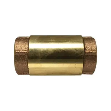Midland Industries 944429 -" -Line Lift Check Valve, 3/8" Nominal, NPT(F), forged Brass Body, Import