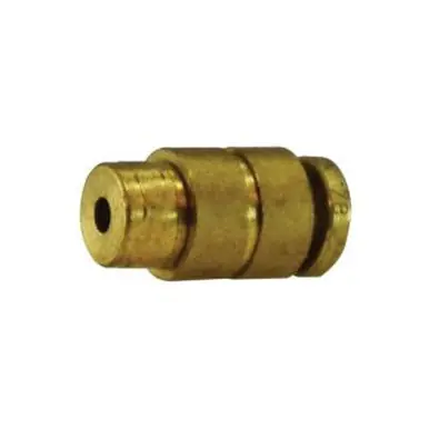 Midland Industries 20040 - Straight Cartridge, 1/8" Press x 1/8" Press, Brass