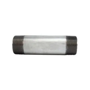 Midland Industries 56286 - Welded Pipe Nipple, 1-1/2" MPT x 1-1/2" MPT, 60" L, Steel, Galvanized,