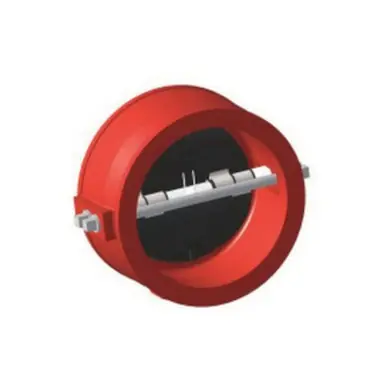 Midland Industries 963006UL - Double Door Wafer Check Valve, 6" Nominal, Ductile Iron Body