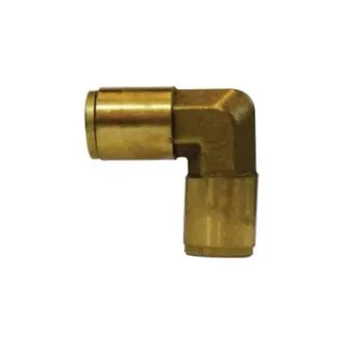 Midland Industries 20150 - 90° Union Elbow, 1/8" Tube OD x 1/8" Tube OD, Brass