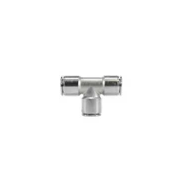 Midland Industries 20030SS - Union Tee, 1/2" Push-In x 1/2" Push-In x 1/2" Push-In, Stainless Steel