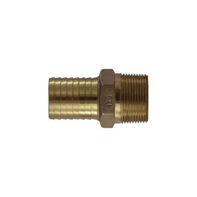 Midland Industries 973925 - Adapter, 3/4" Barbed x 3/4" Male Pipe, Bronze
