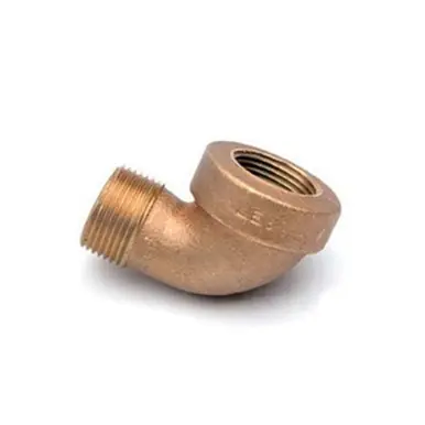 Midland Industries 43165 - Street Elbow, 1" FPT x 1" MPT, Bronze