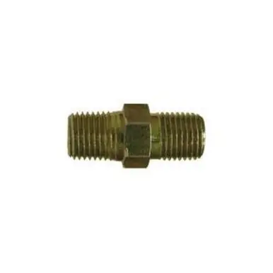 Midland Industries 54042412 - Reducing Hex Pipe Nipple, 1-1/2" MPT x 3/4" MPT, Steel