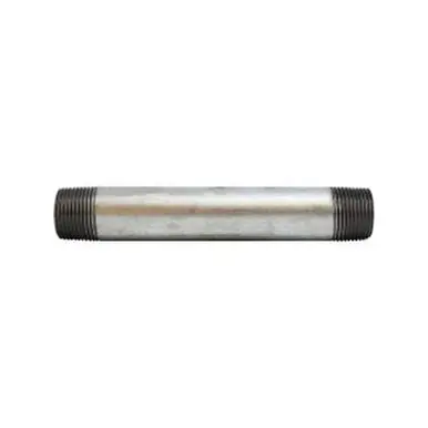 Midland Industries 56253 - Welded Pipe Nipple, 3/4" MPT x 3/4" MPT, 36 in L, Steel, Galvanized, SCH
