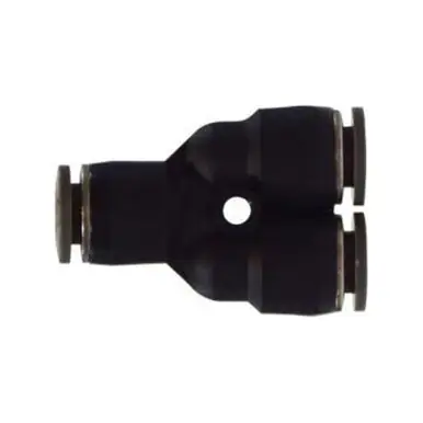 Midland Industries 20555C - Union Wye Connector, 3/8" Push" Tube x 3/8" Push" Tube x 3/8" Push" Tube