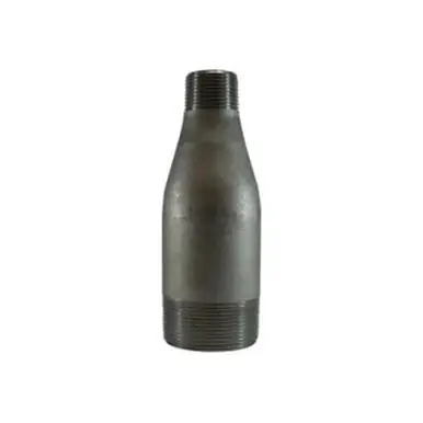 Midland Industries 92121 - Swage Nipple, 2" MPT x 1" MPT, Steel, SCH 80/XXH Schedule