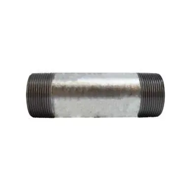 Midland Industries 56182 - Welded Pipe Nipple, 2-1/2" MPT x 2-1/2" MPT, 3-1/2" L, Steel, Galvanized