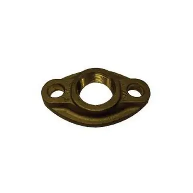 Midland Industries 970207 - Water Meter Oval Flange, 1-1/2", Brass