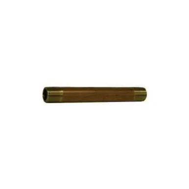 Midland Industries 42009 - Nipple, 1/8" MPT x 1/8" MPT, 5" Brass