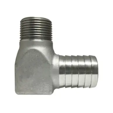 Midland Industries 973982SS - Elbow, 1" Insert x 1" MIP, Stainless Steel