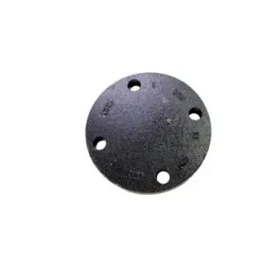 Midland Industries 108065BF - Blind Flange, 2" x 2" Iron, Black, 4 -Bolt Hole, 150 lb