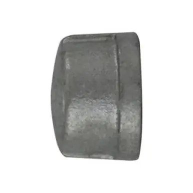 Midland Industries 64475 - Cap, 1" FPT, Iron, Galvanized, 150 lb