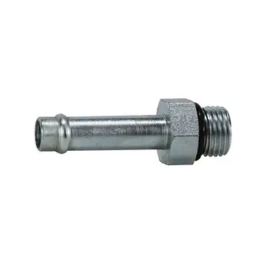 Midland Industries 4604O12 - Insert, 3/4" Hose Barbed x 3/4" Male ORB, Steel