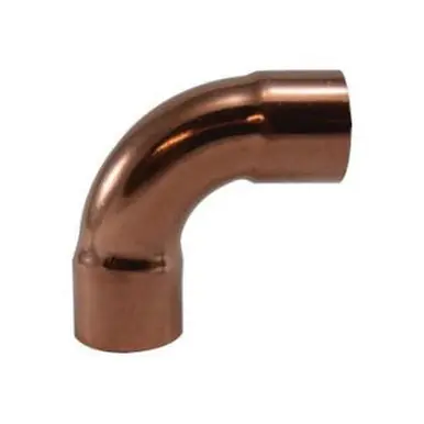 Midland Industries 77144 - 90° Long Turn Elbow, 5/8" C x 5/8" C, Copper