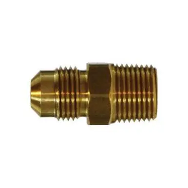 Midland Industries 10259L - Light Pattern Adapter, 5/16" Male Flared x 1/8" Male NPTF, Brass
