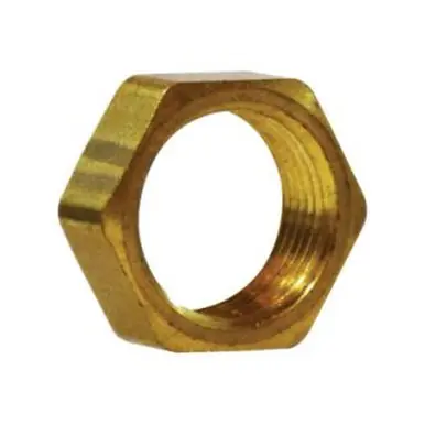 Midland Industries 18112 - Bulkhead Nut, 5/8" Compression, Brass