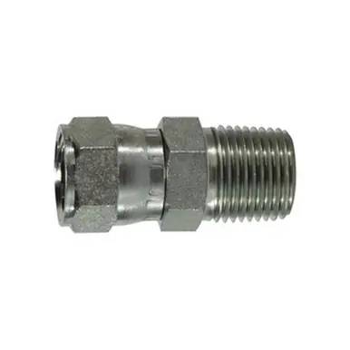 Midland Industries 650566 - Adapter, 3/8" FJIC x 3/8" MIP, Steel