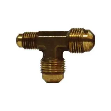 Midland Industries 10185 - Reducing Tee, 5/8" SAE 45° Flared x 1/2" SAE 45° Flared x 1/2" SAE 45°