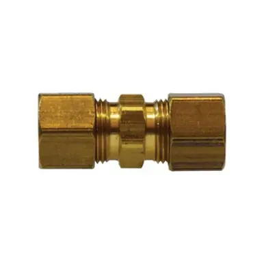 Midland Industries 31066 - Union, 3/8" Compression x 3/8" Compression, Brass, Chrome-Plated