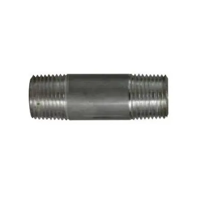Midland Industries 76045 - Pipe Nipple, 3/8" MPT x 3/8" MPT, 3-1/2" L, Aluminum