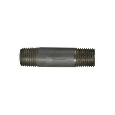 Midland Industries 76025 - Pipe Nipple, 1/4" MPT x 1/4" MPT, 3-1/2" L, Aluminum