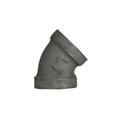 Midland Industries 79183 - 45° Elbow, 1/2" FPT x 1/2" FPT, Aluminum