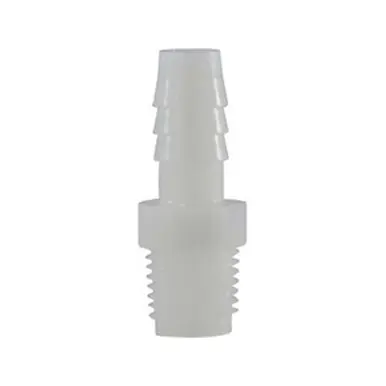 Midland Industries 33030W - Adapter, 1-1/4" Hose Barbed x 1-1/4" MIP, Nylon