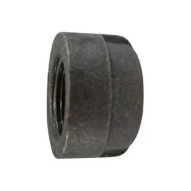 Midland Industries 69472 - Cap, 3/8" FPT, Iron, Black, 300 lb