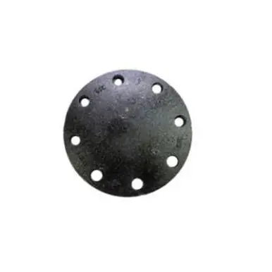 Midland Industries 108072BF - Blind Flange, 8" x 8" Iron, Black, 8 -Bolt Hole, 150 lb