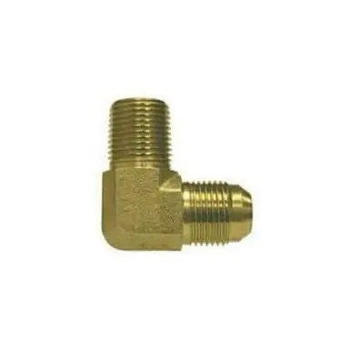 Midland Industries 25011412 - 90° Elbow, 7/8" Male 37° JIC Flared x 3/4" MIP, Steel