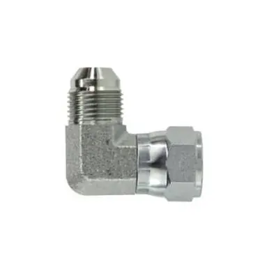 Midland Industries 650024 - Swivel Nut Elbow, 1-7/8" JIC Tube x 1-7/8" Female JIC, Steel