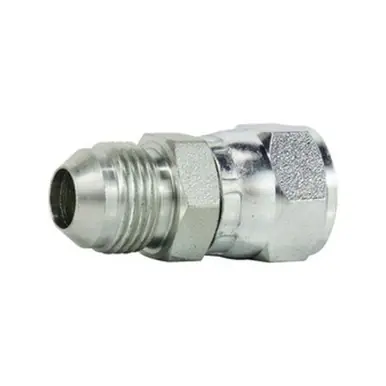 Midland Industries 650466 - Straight Swivel Nut Connector, 9/16" Male JIC x 9/16" Female JIC